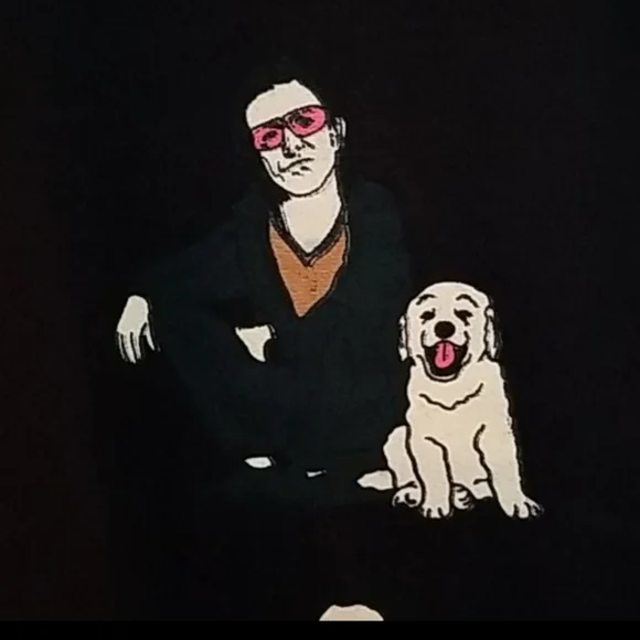 Dog Limited Rockers with Puppies Hoodie Size Medium EUC - Picture 9 of 13